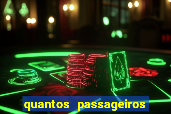 quantos passageiros cabem em um navio de cruzeiro